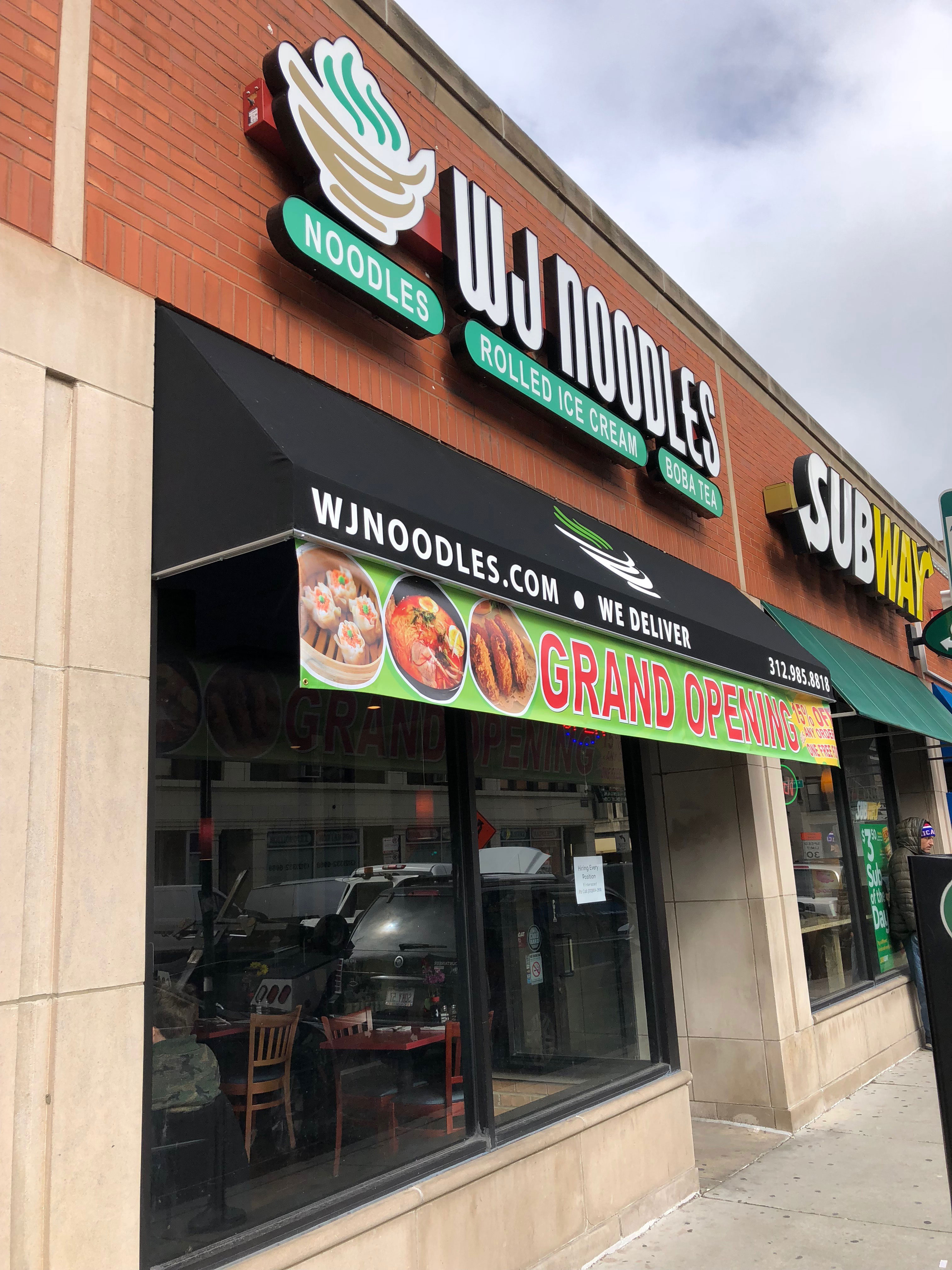 wjnoodles Greektown Chicago