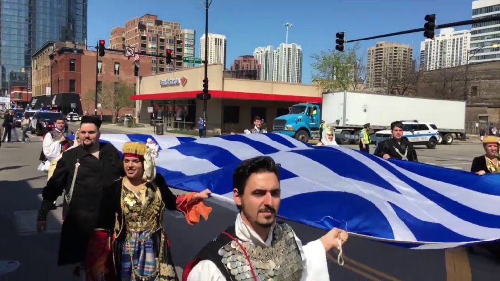 Greek Heritage Parade Greektown Chicago