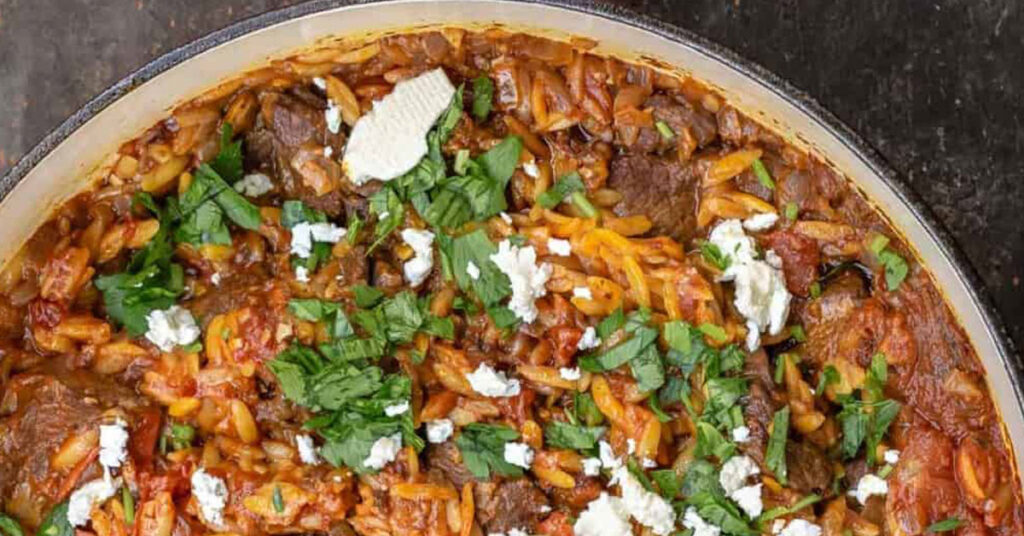 Recipe Spotlight Youvetsi Greek Lamb Stew Greektown Chicago